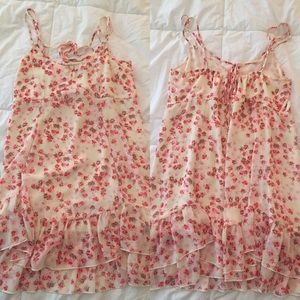 Strappy Floral Dress